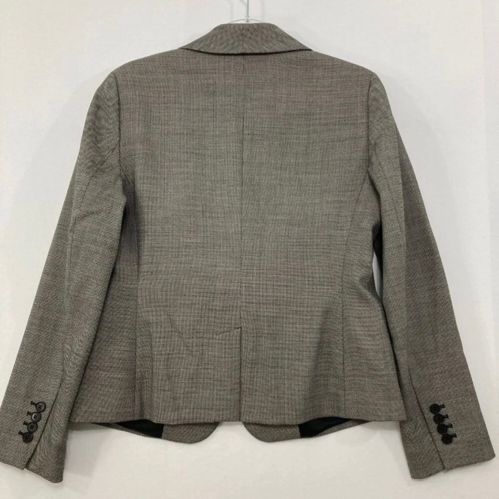 Talbots Elegant Gray Suit Jacket - image 2